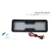 tuix tailgate light door trim kit hyundai santa fe 2012-15